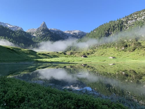 Via Alpina Violetter Weg Etappe 40 : Riemannhaus - Kärlingerhaus