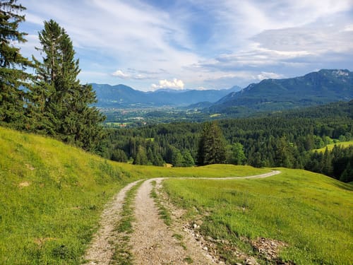 Heiglkopf-Gipfel – Blombergkreuz Runde von Wackersberg