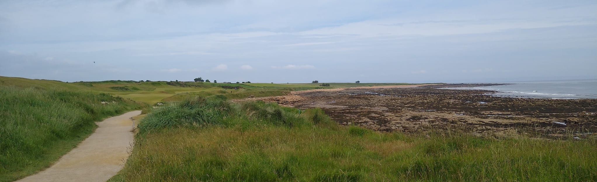 Kingsbarns Golf Links and Cambo Sands Map, Guide Fife, Scotland