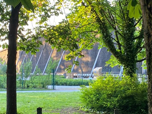 Um den Großen Teich im Kurpark Bad Nauheim