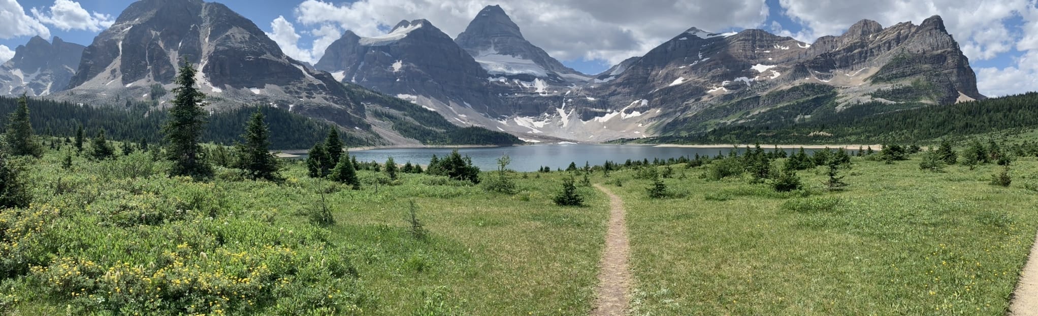 Wonder Pass Viewpoint Trail via Marvel Lake Trail British Columbia