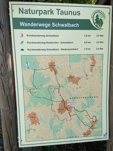Rundwanderweg Schwalbach - Niederquembach