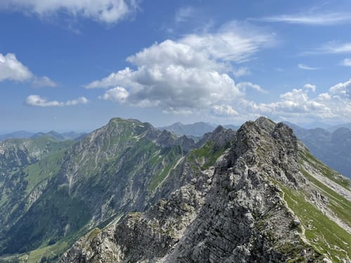 Vom Nebelhorn zur Seealpe