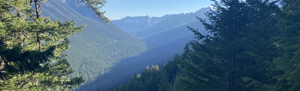 Pacific crest clearance trail manning park