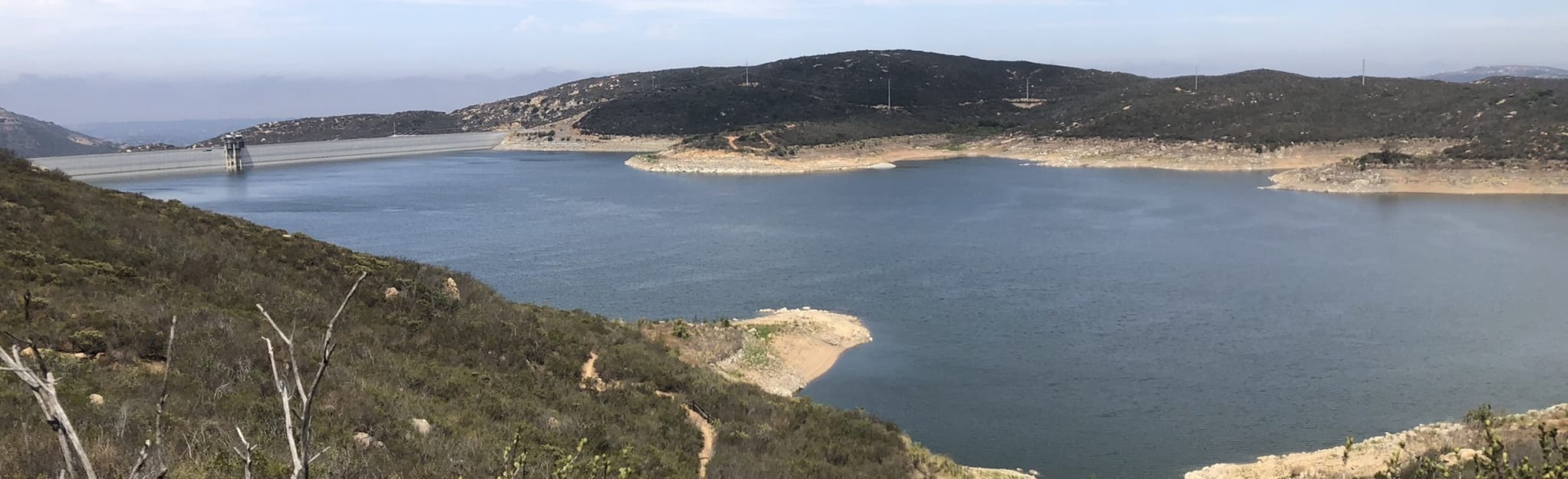 Lake Hodges Overlook Trail Map, Guide California AllTrails