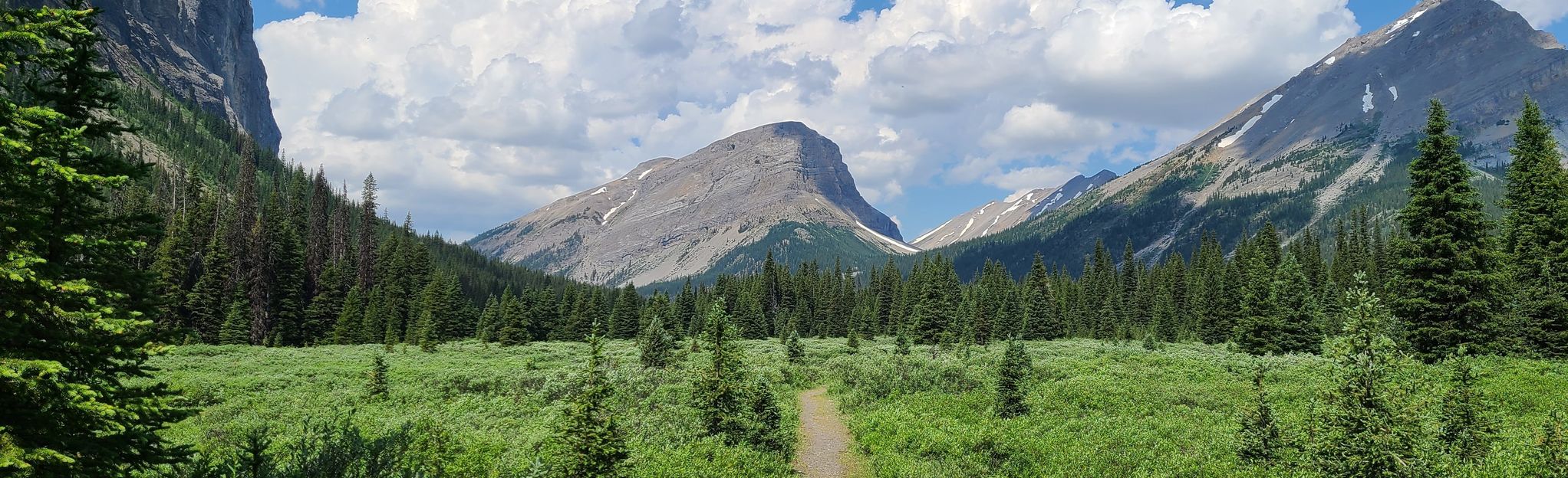 Assiniboine Pass - Lake Magog Campground to BR13 Marvel Lake Campground ...