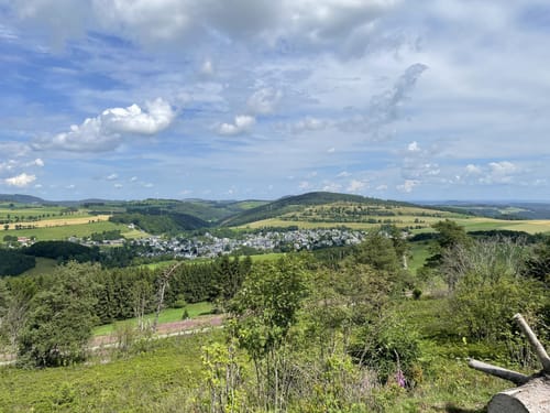 Rothaarsteig Spur Blick-ins-Land Kahle Pön