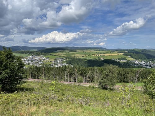Rothaarsteig Spur Blick-ins-Land Kahle Pön