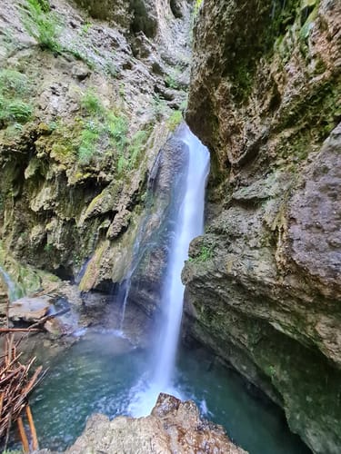 Hinanger Wasserfälle und Eybach
