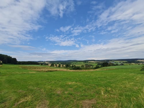 Auf dem Frankenweg von Naila nach Bischofsmühle