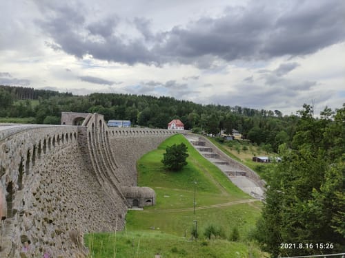 Runde um Talsperre Klingenberg