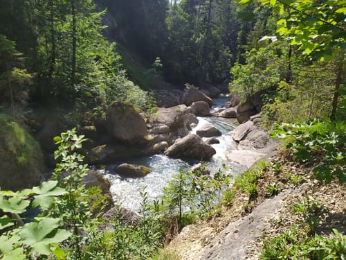 Buchenegger Wasserfall ab Buchenegg
