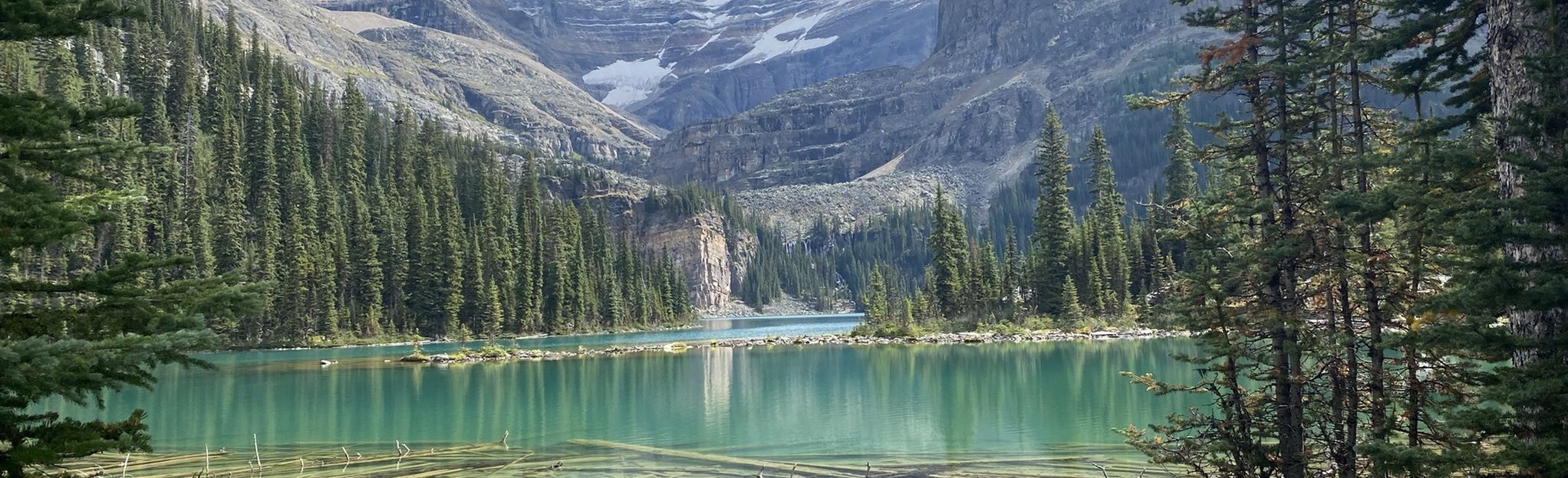 Cascade Lakes Hungable Lake And Opabin Lake Loop Map Guide