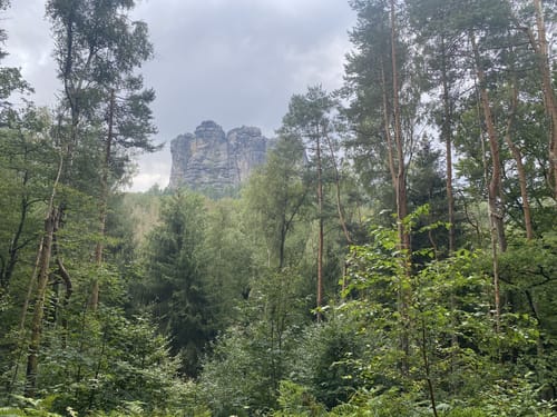 Schrammsteine und Hohe Liebe