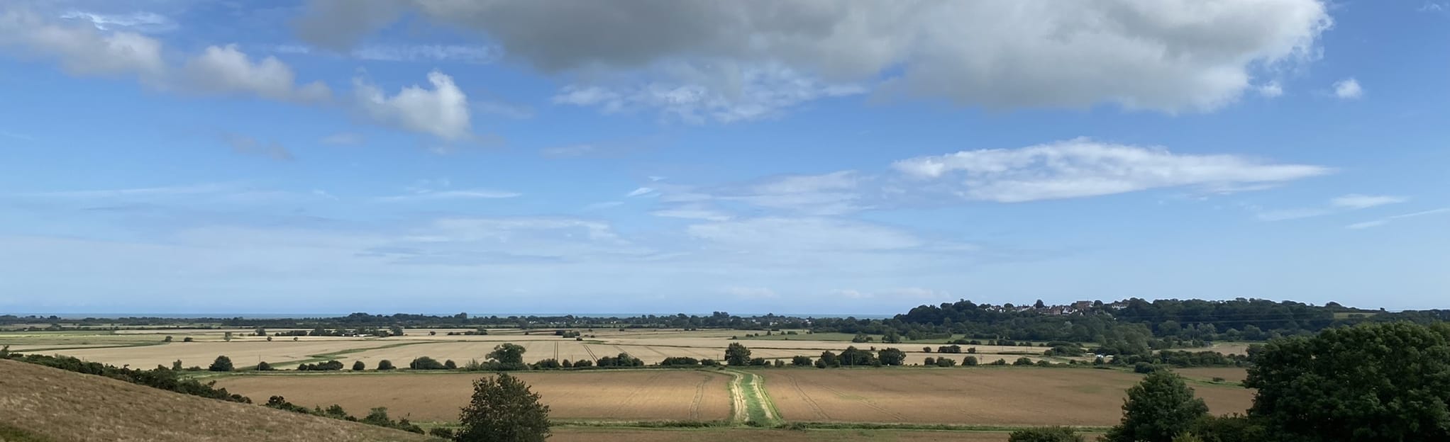 Rye to Turnpike Wood and West Undercliff trail, East Sussex, England