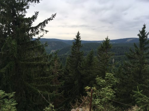 Talsperre Lütsche - Hoher Stein - Ausgebrannter Stein