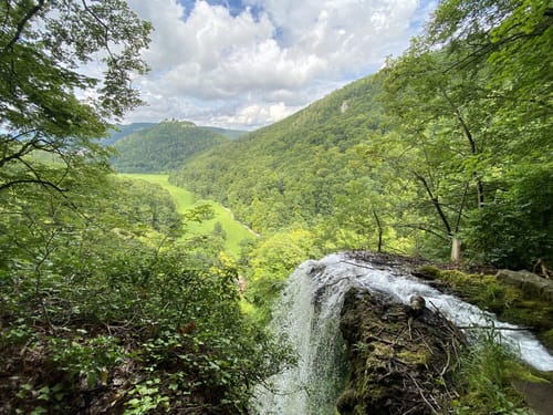 Wasserfallsteig bei Bad Urach