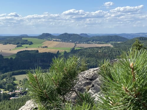 Auf den Kleinen und Großen Zschirnstein