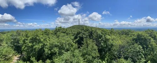 High point outlet state park hiking