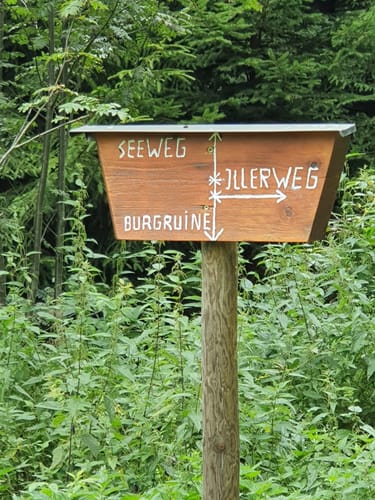 An Iller, Aitrach und Rappenbach Rückhaltebecken