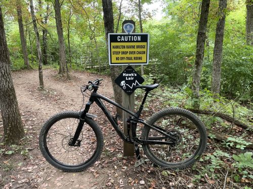 metroparks mountain biking area