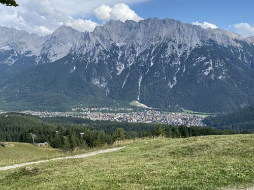 Mittenwald-Lautersee-Ferchensee-Hoher Kranzberg-Sessellift-Mittenwald