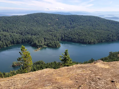 Moran State Park - Cascade Lake, Moran State Park - Cascade Falls