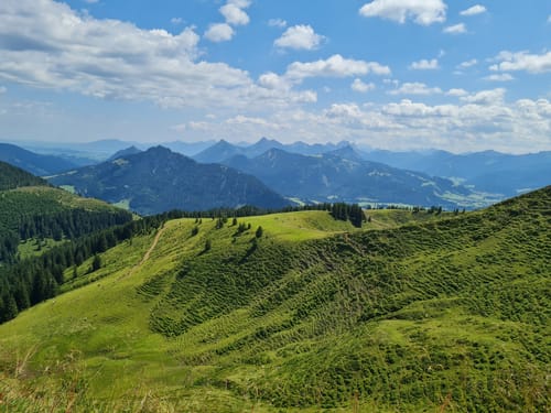 Von Unterjoch zur Wertacher Hörnle