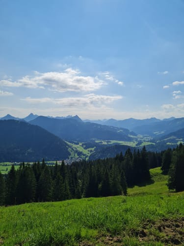 Von Unterjoch zur Wertacher Hörnle