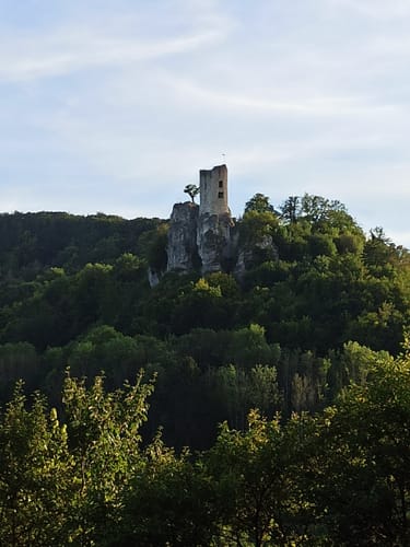 Burgruine Neideck – Ruine Streitburg von Muggendorf