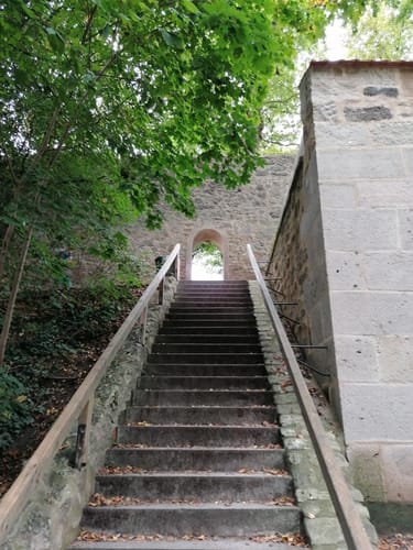 Um die Dinkelsbühler Stadtmauer