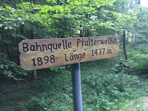Schnaittenbach - Bahnquelle Pfalterweiher - Wasserhaus
