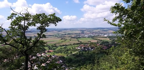 Schönbuchturm ab Schloß Hohenentringen