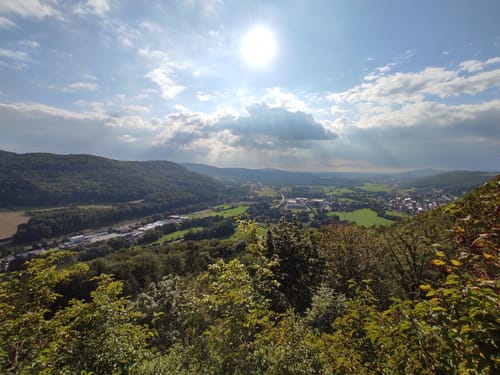 Von Hubmersberg zur Burgruine Lichtenegg