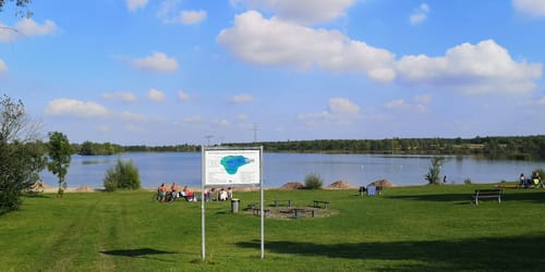 Um den Tagebau Schleenhain