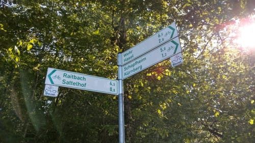 Dinkelberghöhenradweg Teil 2