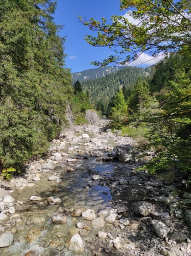 Lainlalm und Glasbach Wasserfall ab Jachenau