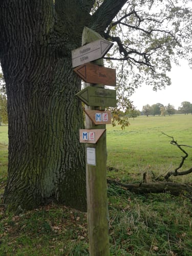 Müritz-Nationalpark Weg Etappe 1: Waren - Schwarzenhof