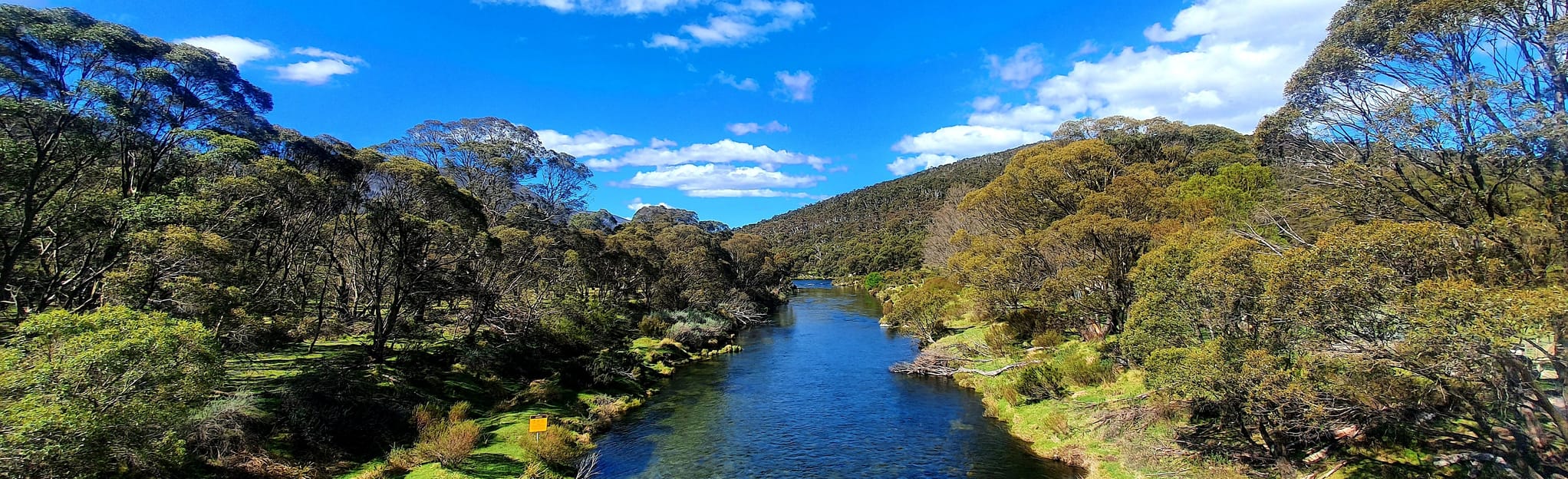 Thredbo Valley Trail to Lake Crackenback Map, Guide New South Wales