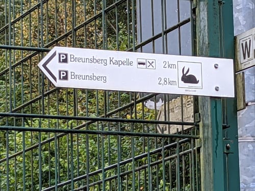 Rundwanderwege Johannesberg: Roter Hase