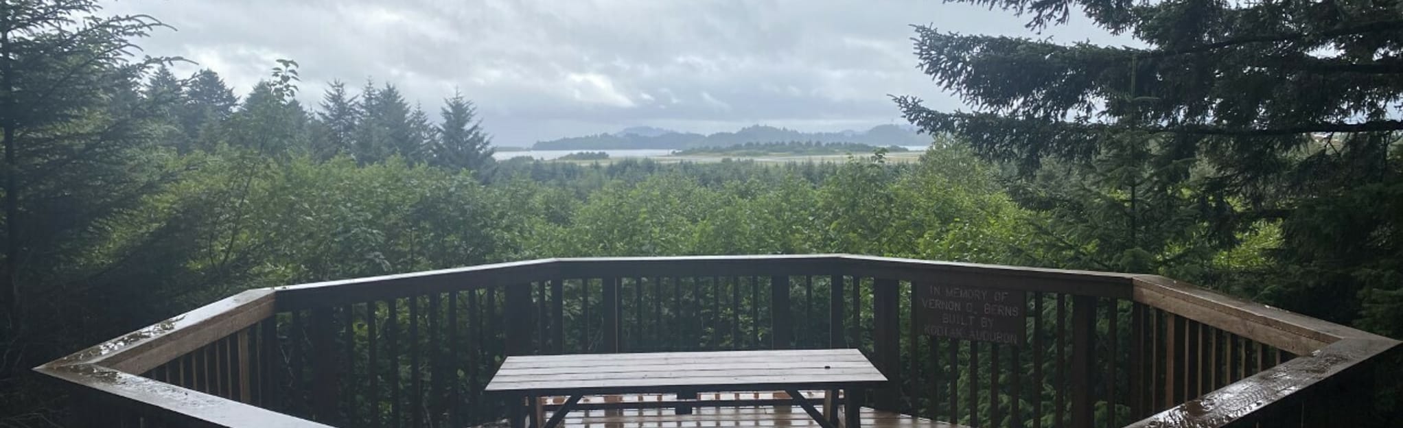 Audubon Observation Deck Map, Guide Alaska AllTrails