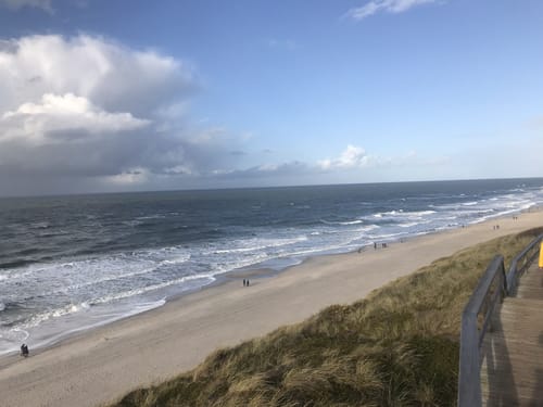 Auf dem Roten Kliff zur Uwe-Düne