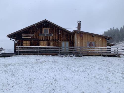 Lappach Alpe -  Käsehütte - Gipfelkreuz Gelbhansekopf