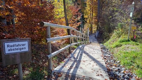 Bad Grönenbach - Sommersberger Hängebrücke - Illerschleife