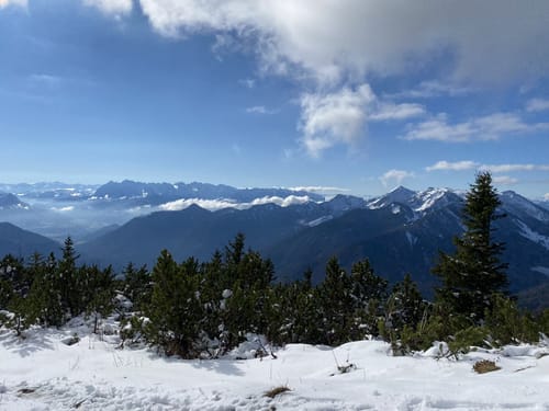 Von Mühlau auf den Gipfel der Hochplatte