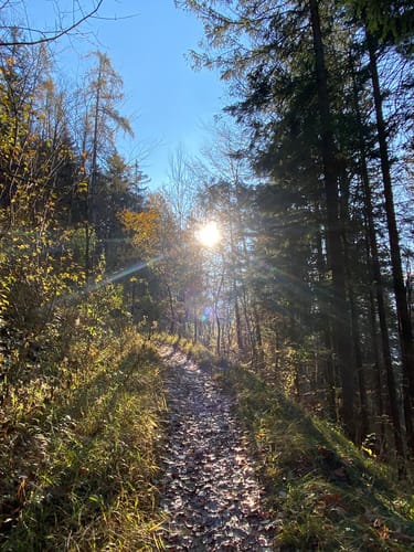 Von Mühlau auf den Gipfel der Hochplatte