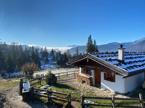 Von Mühlau auf den Gipfel der Hochplatte