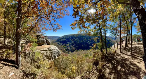 Ozark national forest clearance backpacking