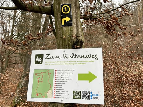 Schwalmtal Rundweg 1 - Zum Aussichtsturm auf der Altenburg