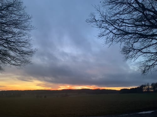 Vom Campingplatz Weiherhof um den Wiesensee
